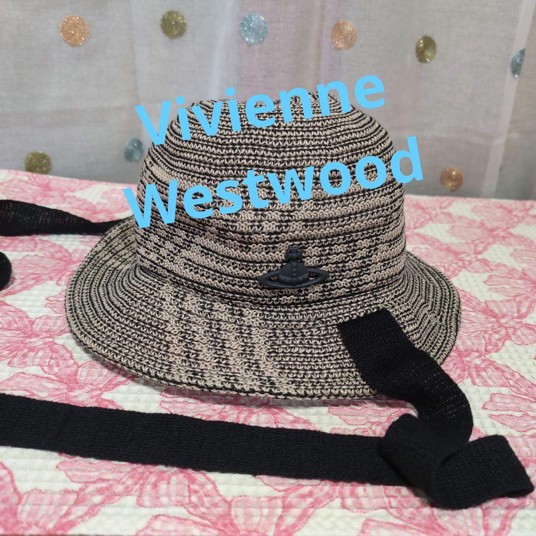 ヴィヴィアン・ウエストウッドのリネン帽子 ○△□