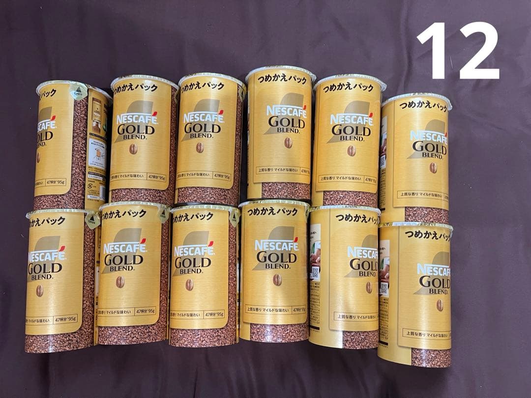 ネスカフェ ゴールドブレンド エコ＆システムパック 95g 「12個」