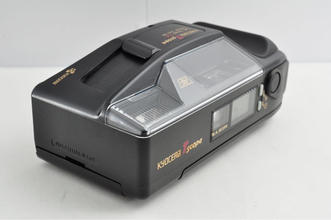 美品 KYOCERA T scopeフィルムカメラ Carl Zeissレンズ