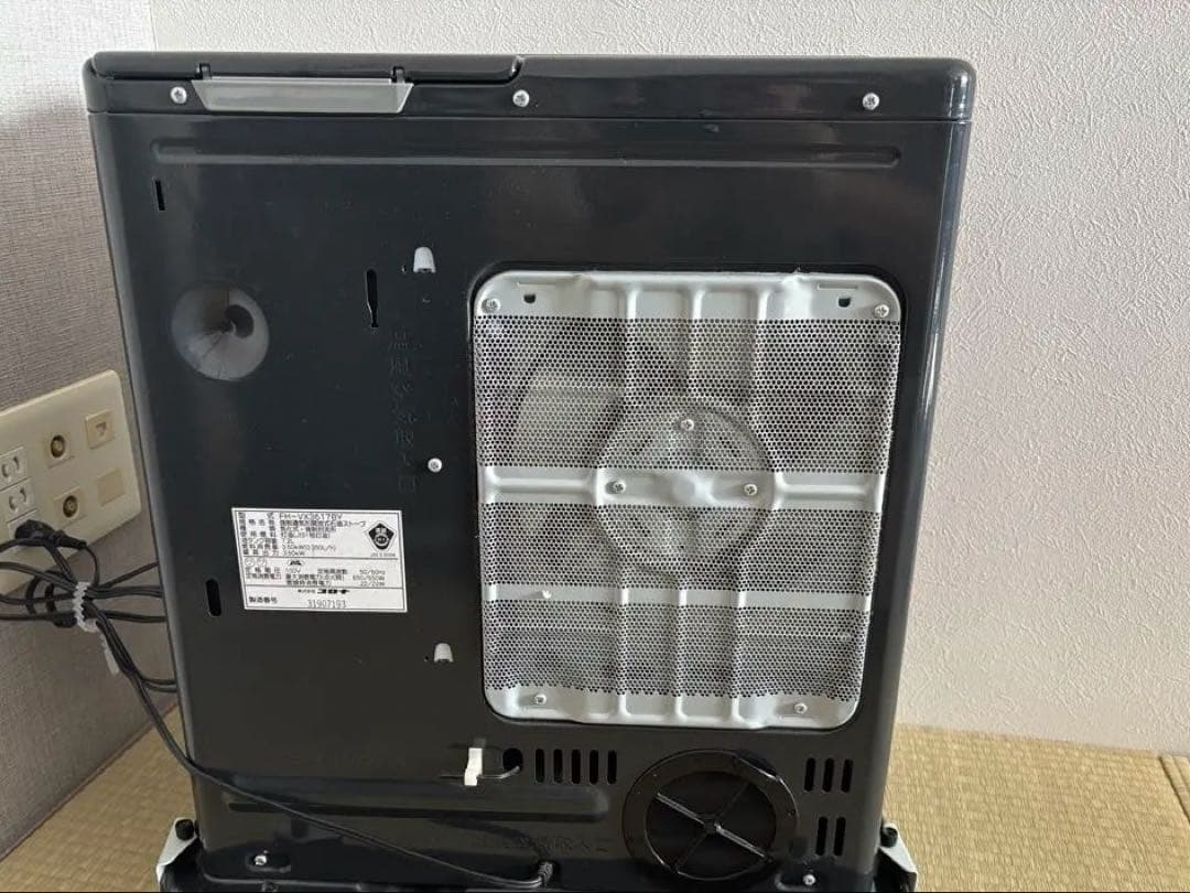 【美品】CORONA 石油ファンヒーター ダークブラウン　FH-VX3617BY