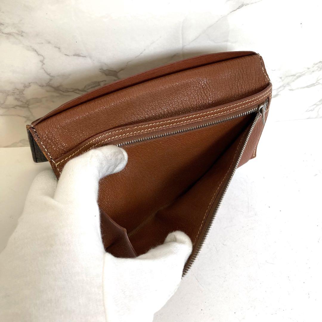 《正規品》HERMES エルメス べアンスフレ レザー ブラック 黒 長財布