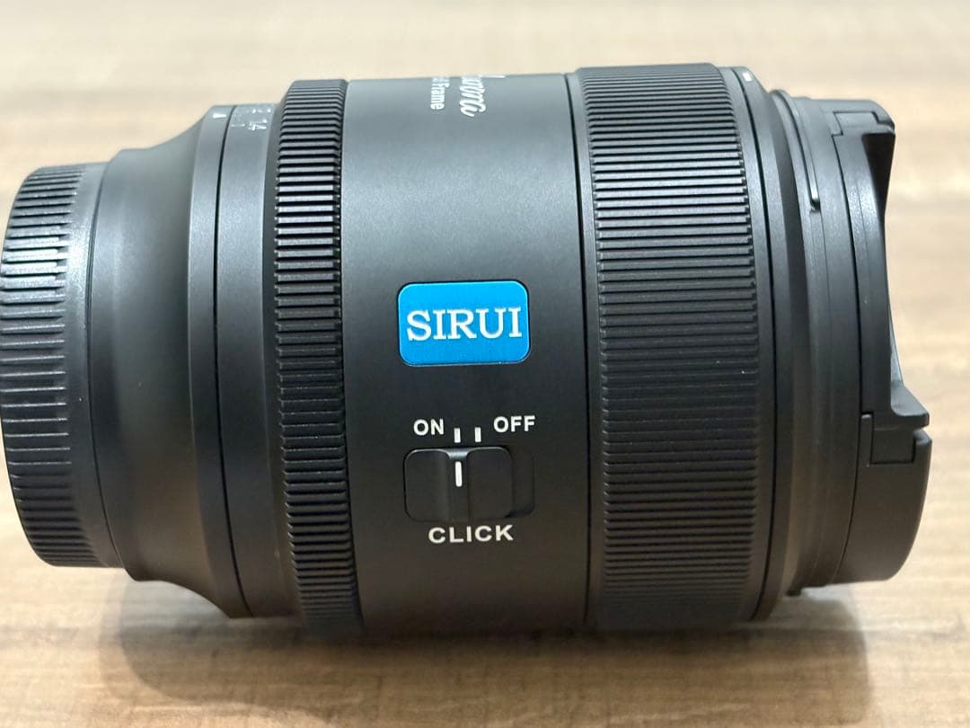sirui aurora 85mm F1.4 SONY eマウント