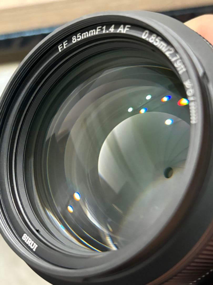 sirui aurora 85mm F1.4 SONY eマウント