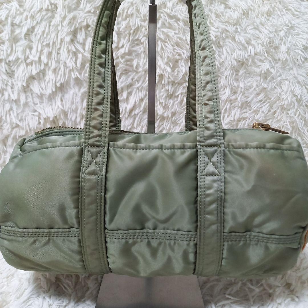 ●希少●　ポーター　タンカー　ドラムバッグ　ダッフル　ミニボストン　グリーン