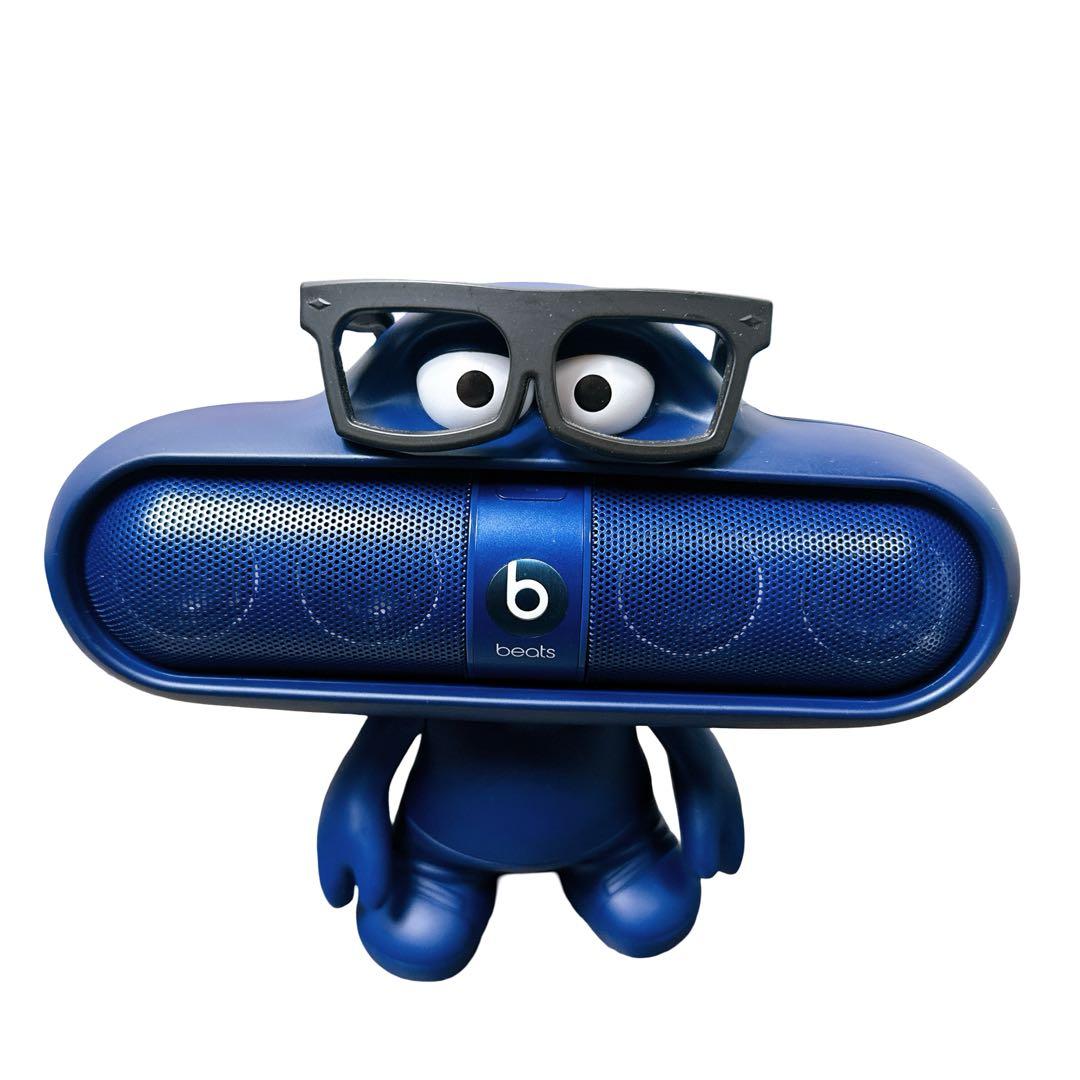 【バッテリー新品交換】beats pill ブルー　スタンドフィギュア