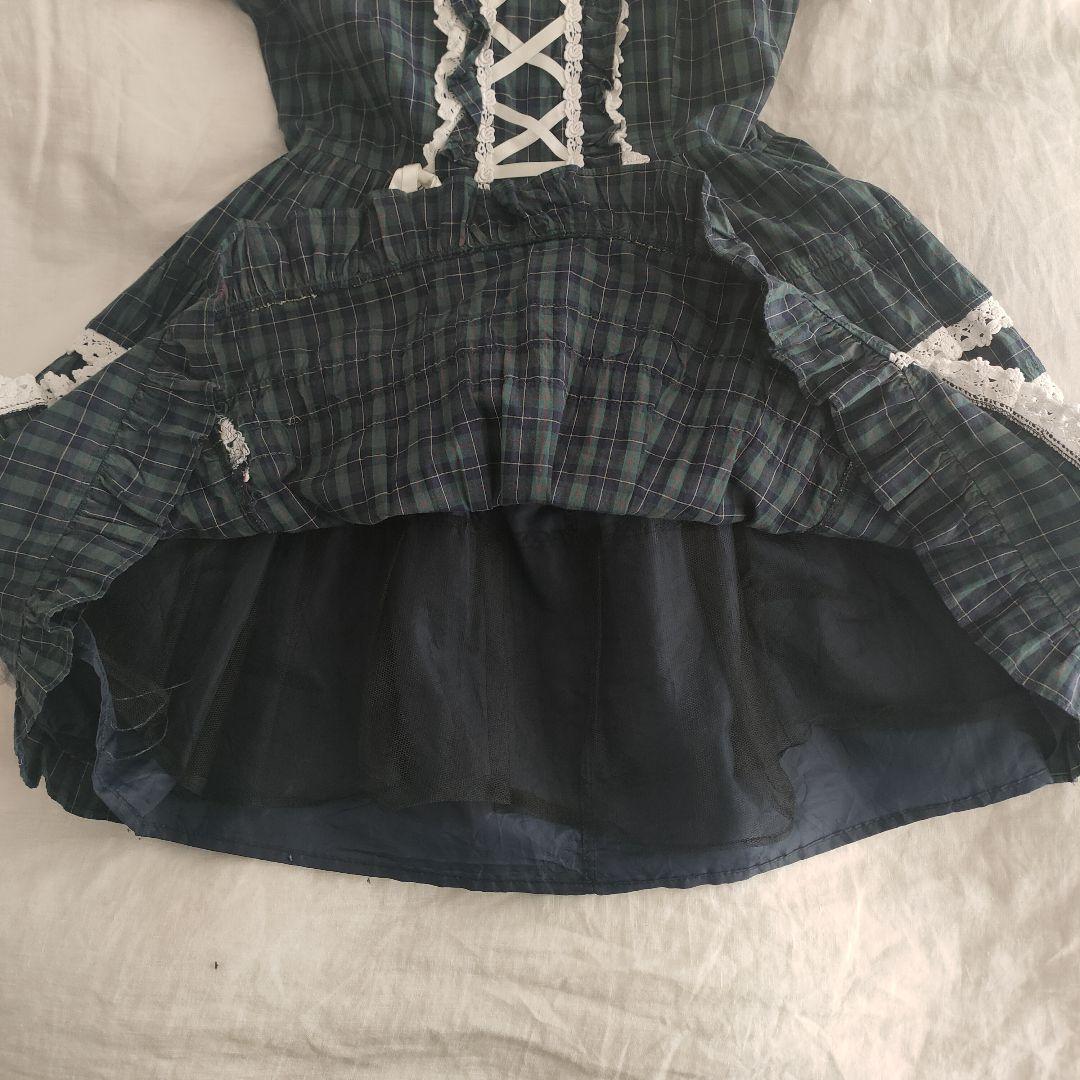 Cornet タータンワンピース