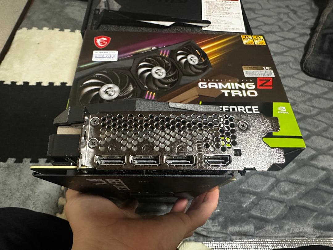 グラフィックボード・グラボ・ビデオカード GeForce RTX 3080 Gaming Z Trio 12G LHR