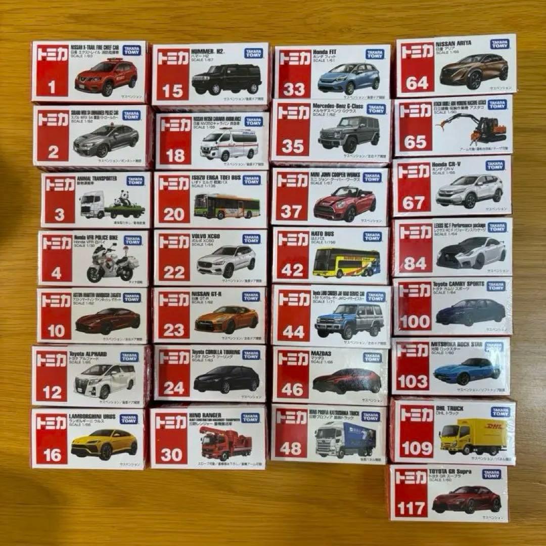 トミカ　新品未使用　まとめ売り 29台