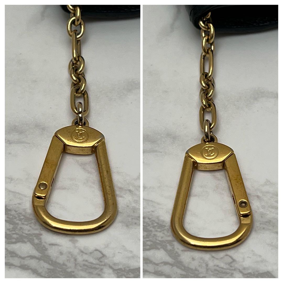 ルイヴィトン ポシェット クレ ケース ブラック M60633