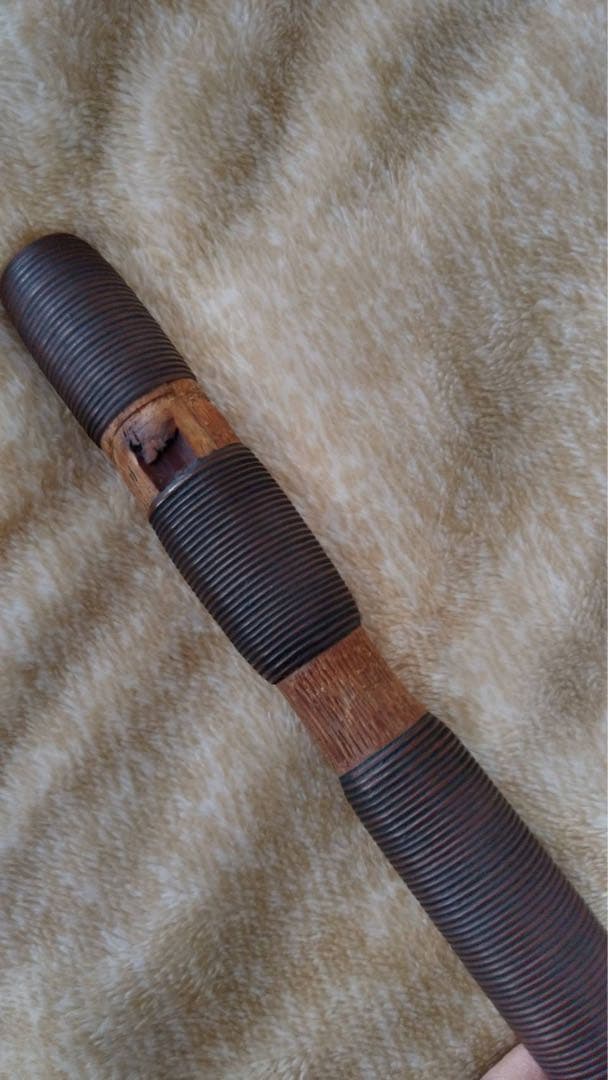 龍笛　本煤竹　藤巻