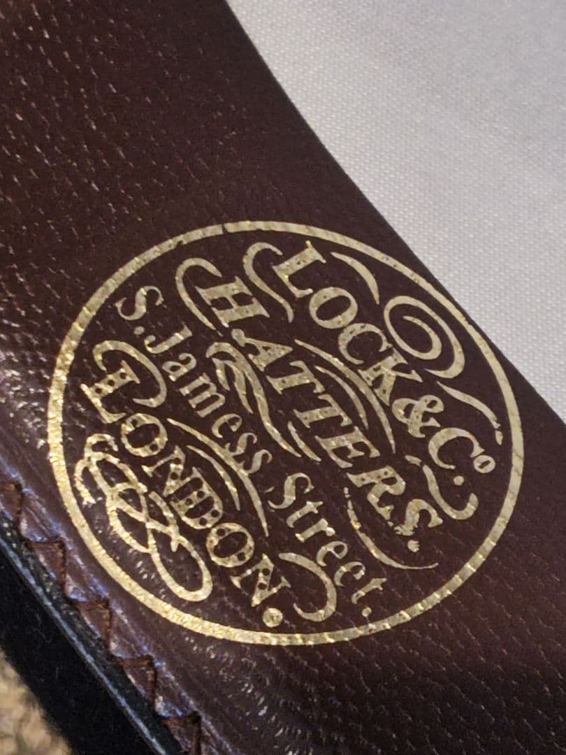 イギリス王室御用達 Lock&Co.Hatters ファーフエルトボーラーハット