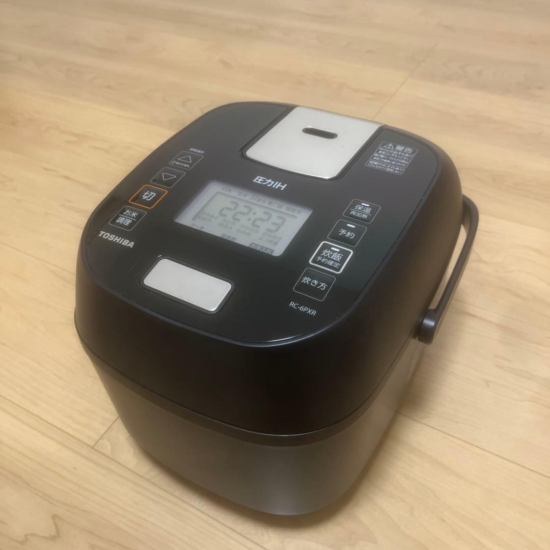 TOSHIBA 2022年製3.5合　炊き分け機能を備えたコンパクト圧力IH