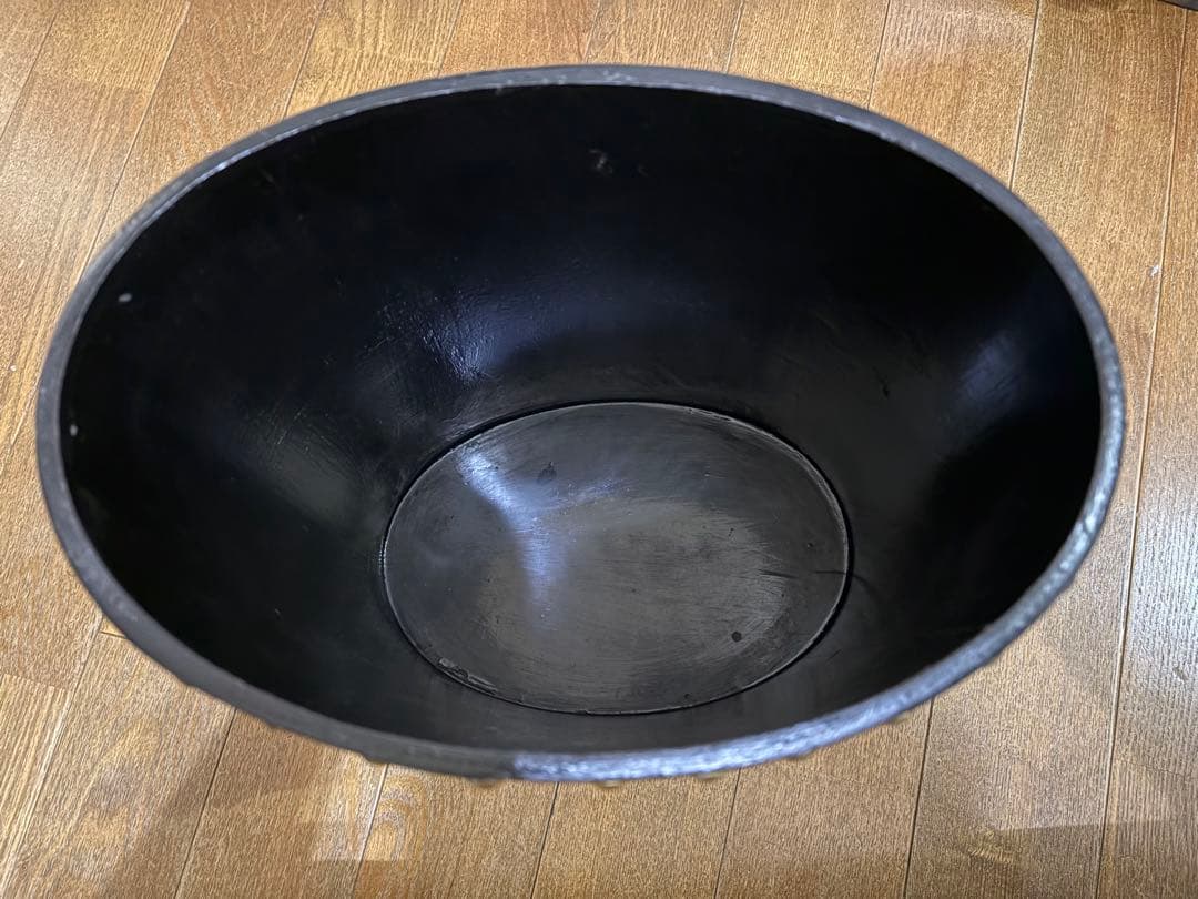 トールペイント木製(ゴミ箱、雑誌入れ等) 未使用品大小セット！