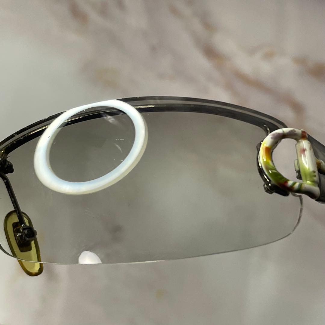 GUCCI グッチ ホースビット クリア Y2K サングラス ケース付き