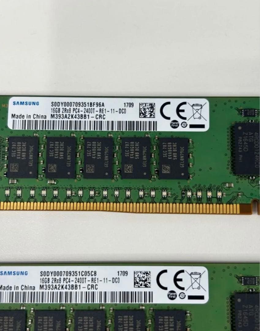DDR4 Registered ECC DIMM 16GB(4枚)64GB
