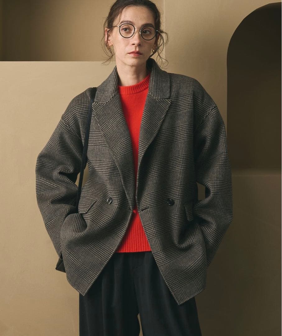 beauty&youthリバーテーラードミドルコートXS