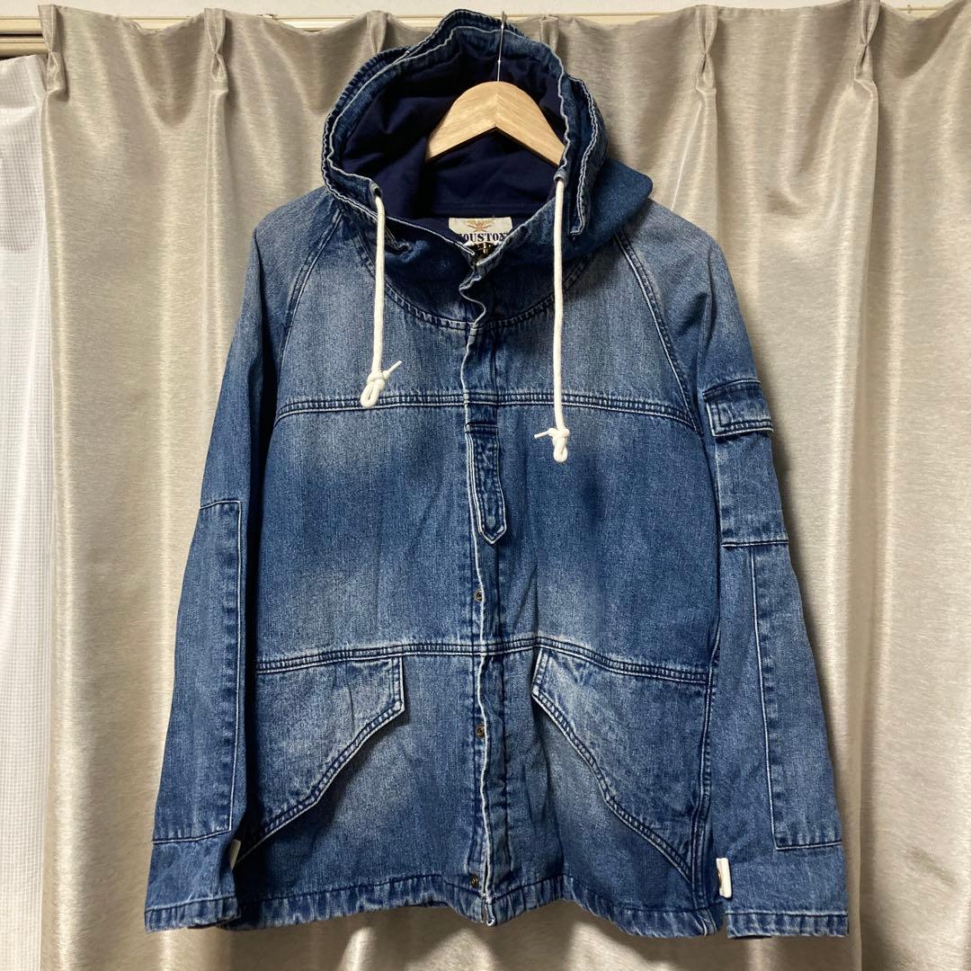 ヒューストン ECWCSパーカー デニムジャケット