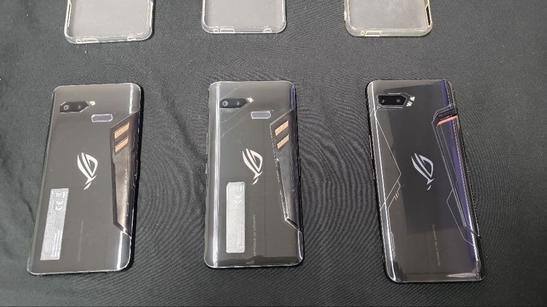 ROGphone×2台ROGphone2×1台512GB