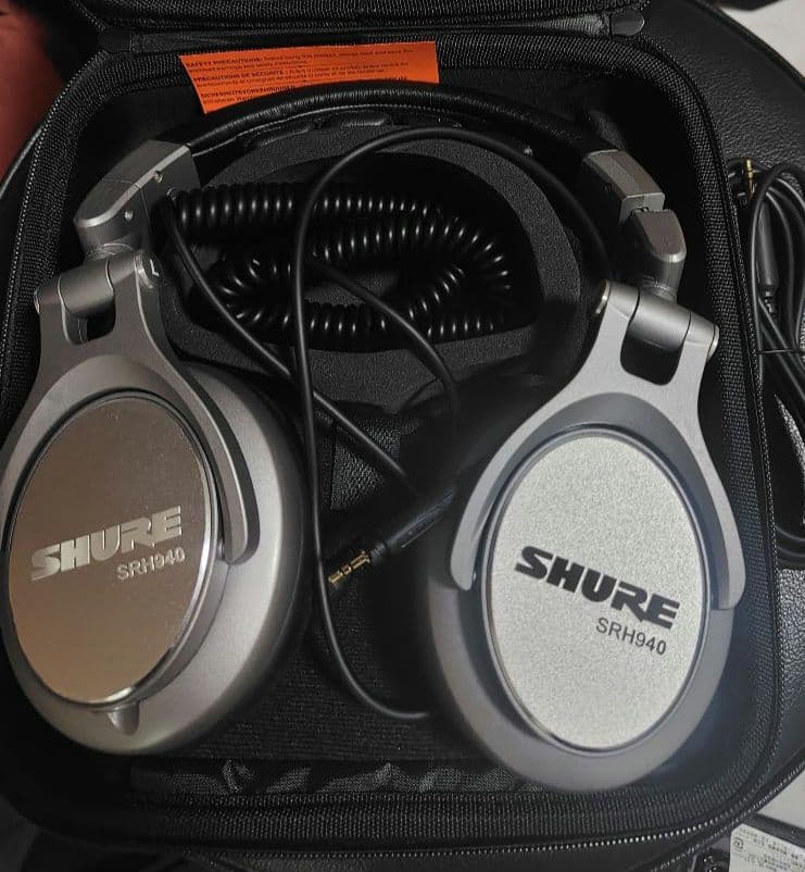 SHURE SRH940 ヘッドフォン