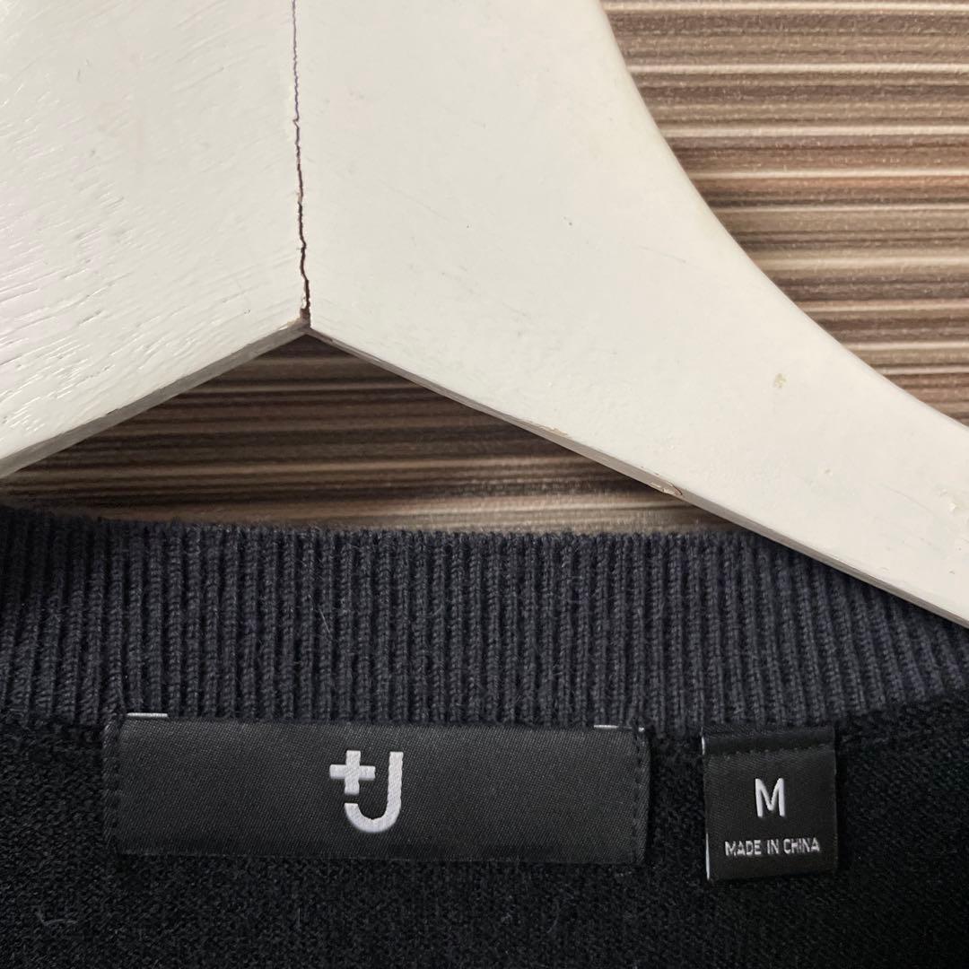 ジルサンダー　ユニクロ　+J セーター　カシミヤ　バイカラー