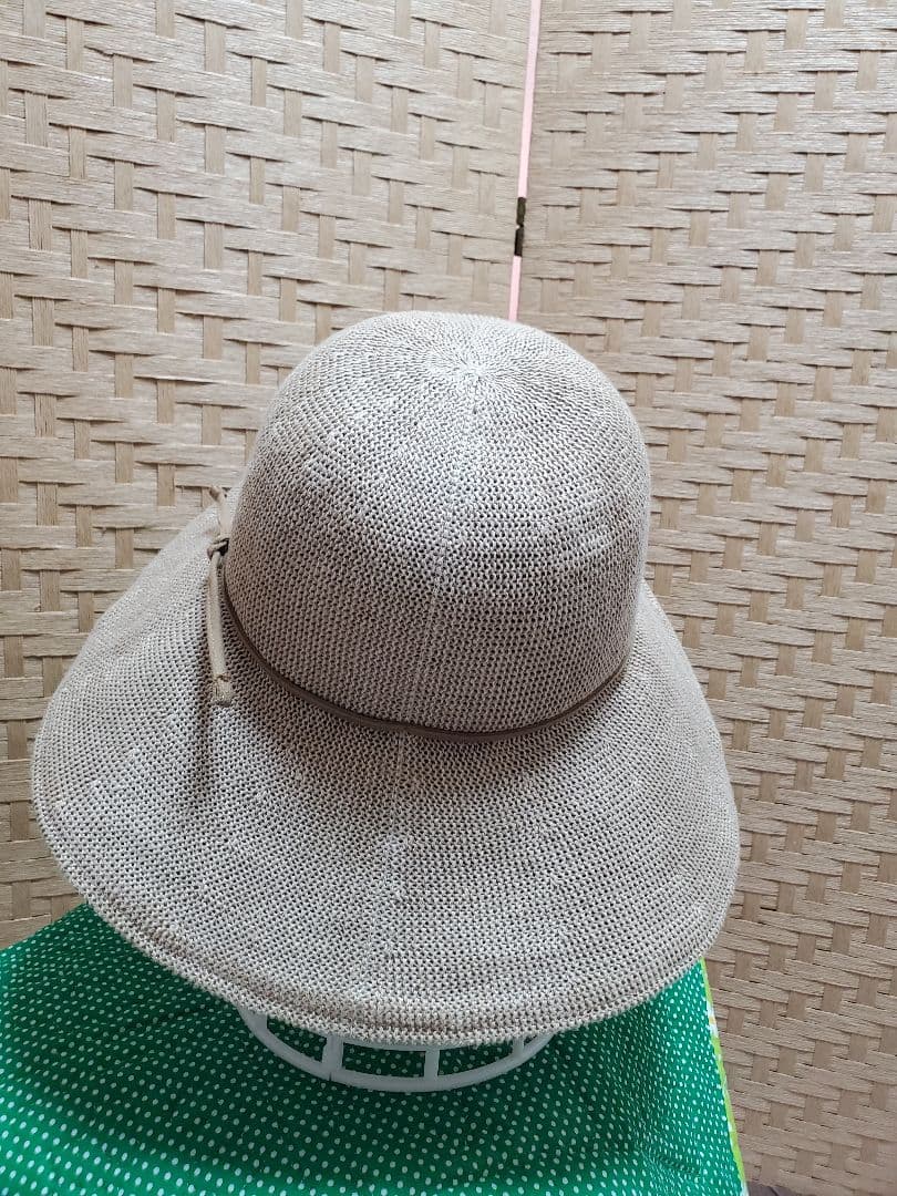 お値下げしました　サンバリア100 リネン・サーモハット