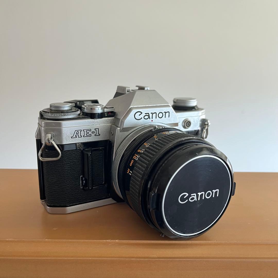 最終お値下げ　canon AEー１　動作確認済　f1.4 レンズ付フィルムカメラ