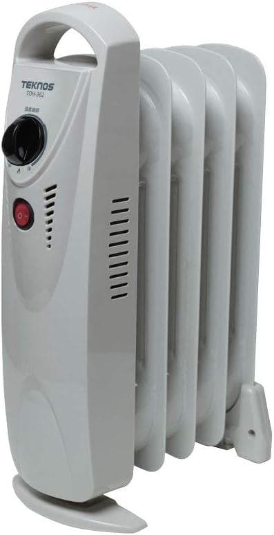 【新品・未開封】TEKNOS ミニオイルヒーターTOH-362(5枚フィン)