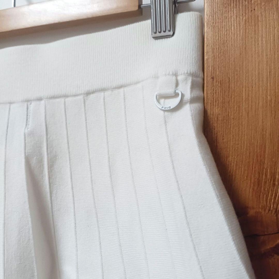 ピン　PING　レディース　セットアップ　リブニット　サイズS　ホワイト　ゴルフ