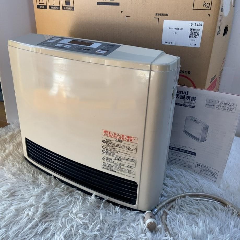 Rinnai RC-L5803E-BE ガスファンヒーター プロパンガス用