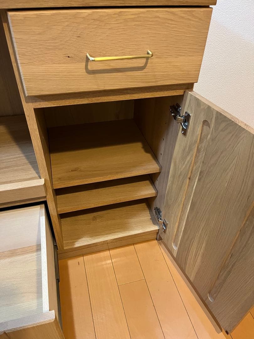 BRAN☆　本日掲載終了！unico カップボード　食器棚