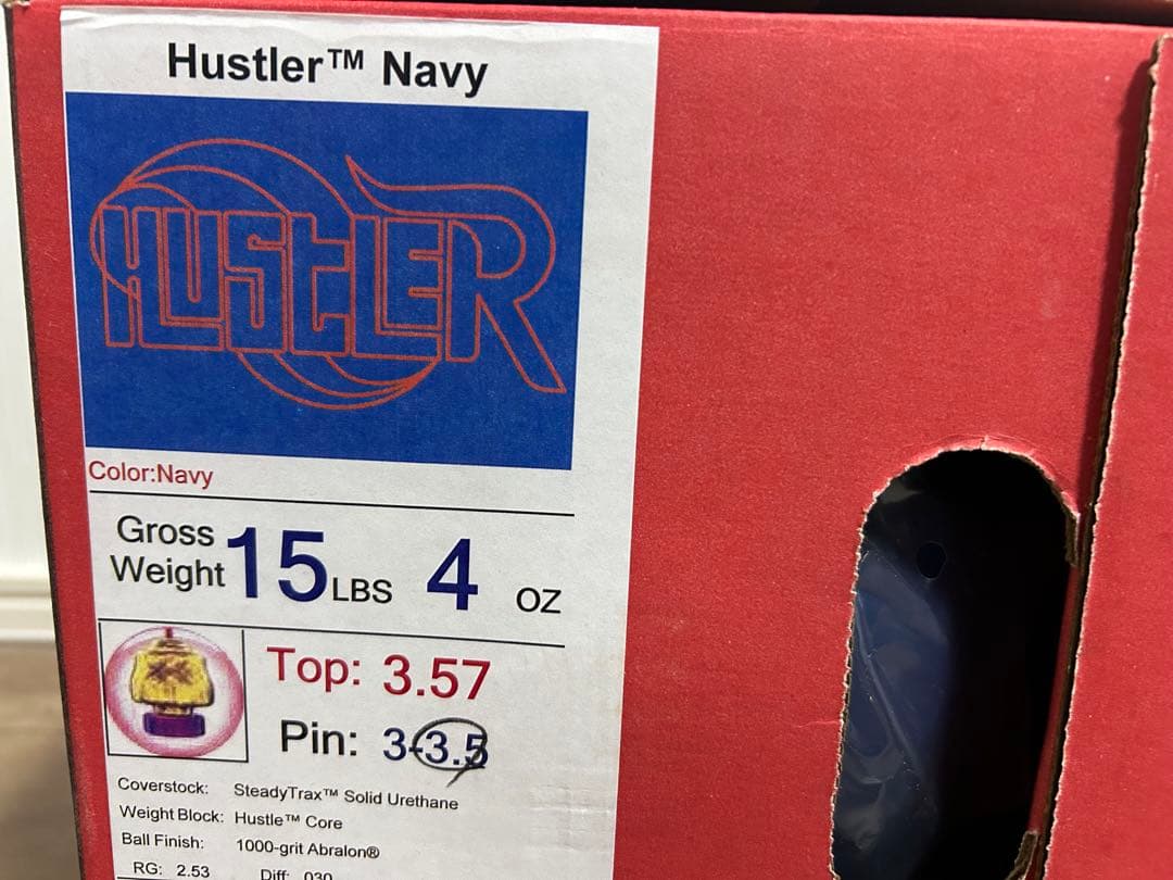 送料込み【新品】ハスラー・ネイビー　ロトグリップ　15ポンド4オンス 3