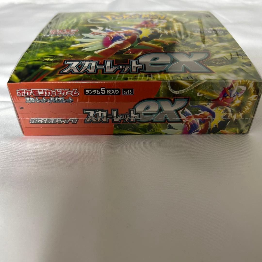 【未開封・シュリンク付】スカーレットexボックス　ポケモンカードゲーム　1BOX