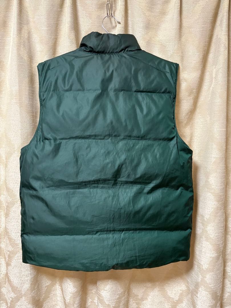 90s ラルフローレン　リバーシブルダウンベスト