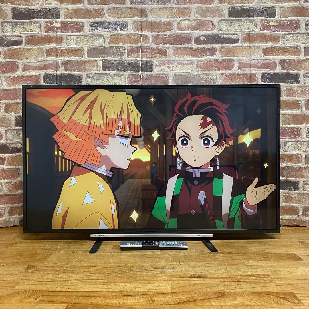 東芝 43V型 4K 液晶テレビ REGZA 43Z700X 動画アプリ搭載