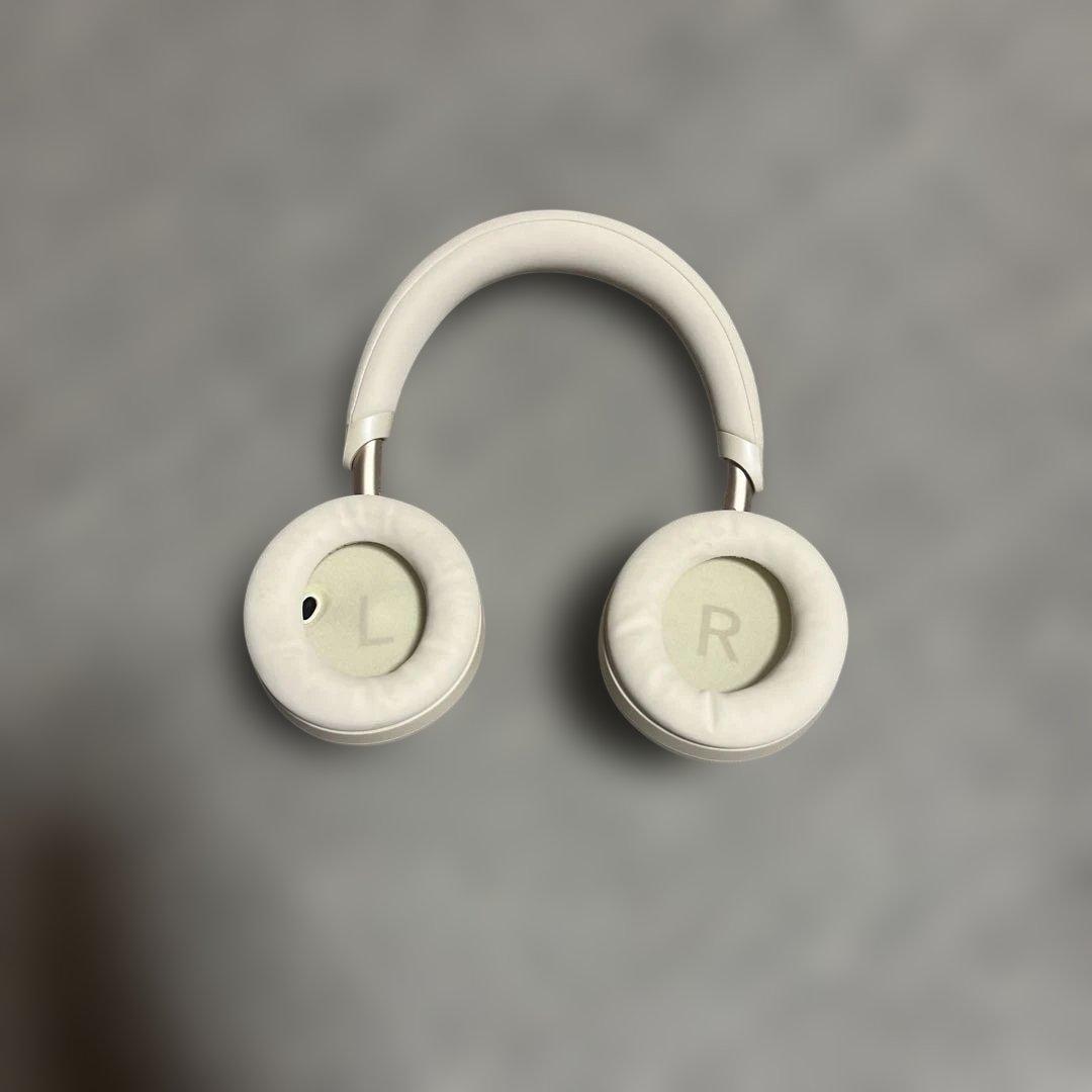 ホワイト ワイヤレスヘッドフォン