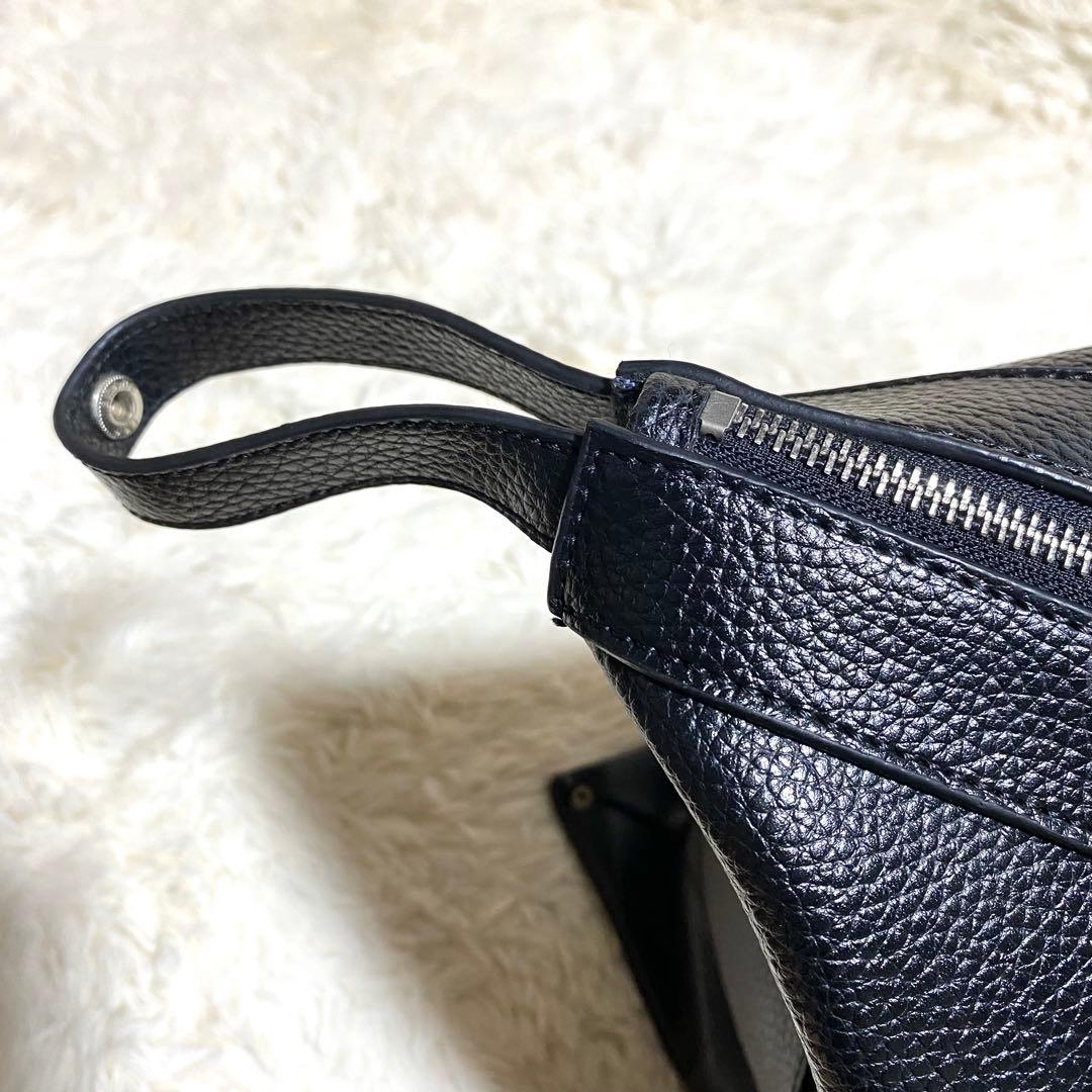 【希少】★ヴィヴィアンウエストウッド★レザーボストンバッグ★特大 黒 本革 変形