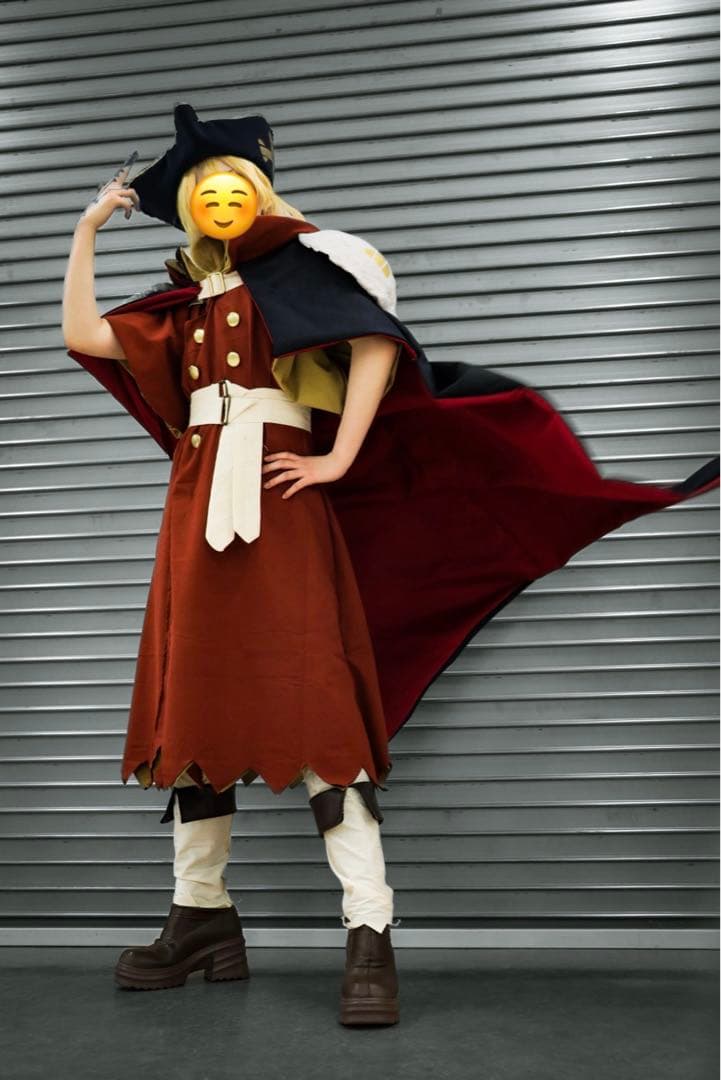 七海龍水　コスプレ　手作り　マント付き