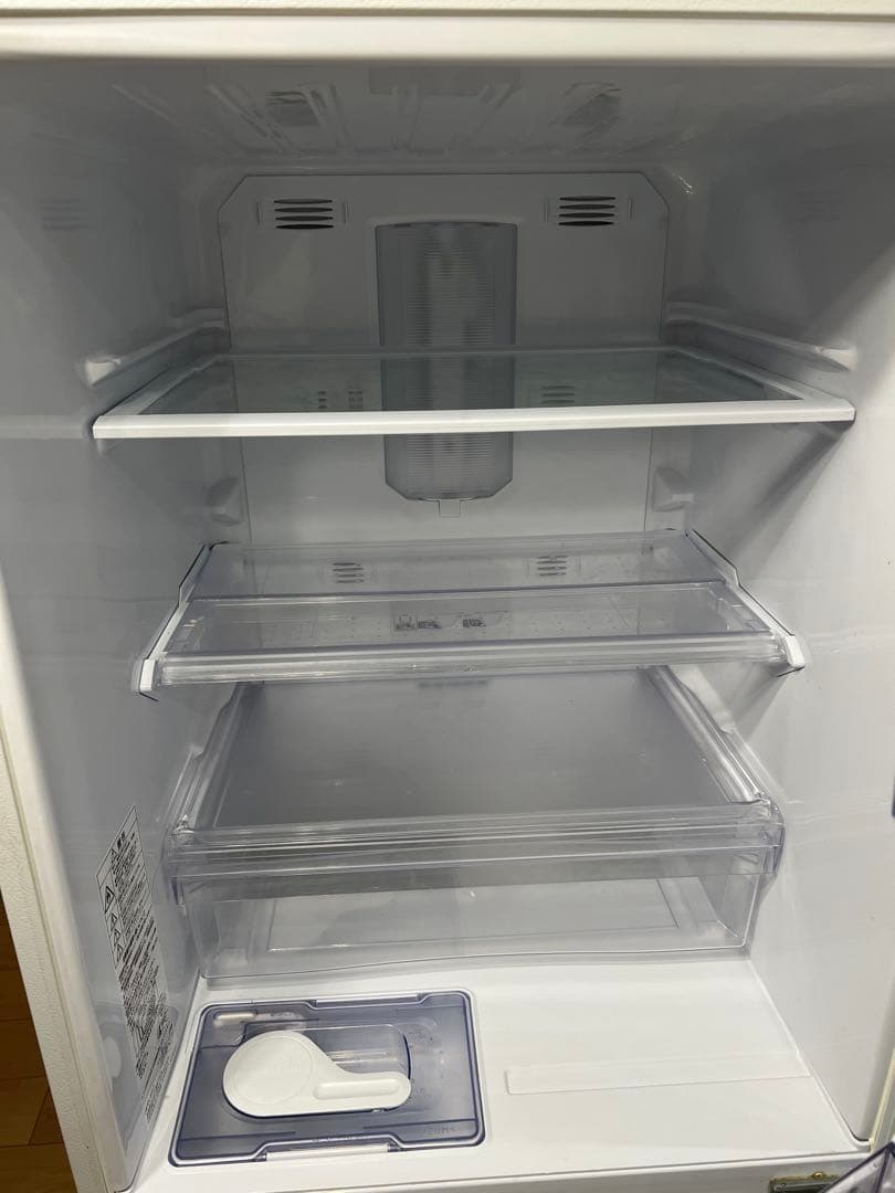 三菱 冷蔵庫 MR-C34C-W 2018年製 自動製氷 右開き