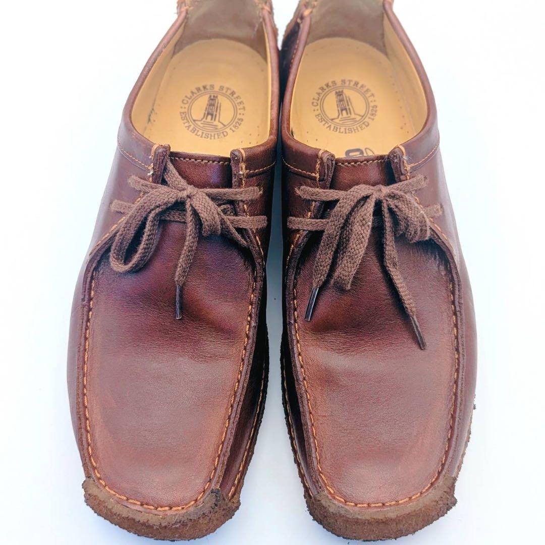 【極美品】Clarks クラークス ナタリー カジュアルシューズ ブラウン 27