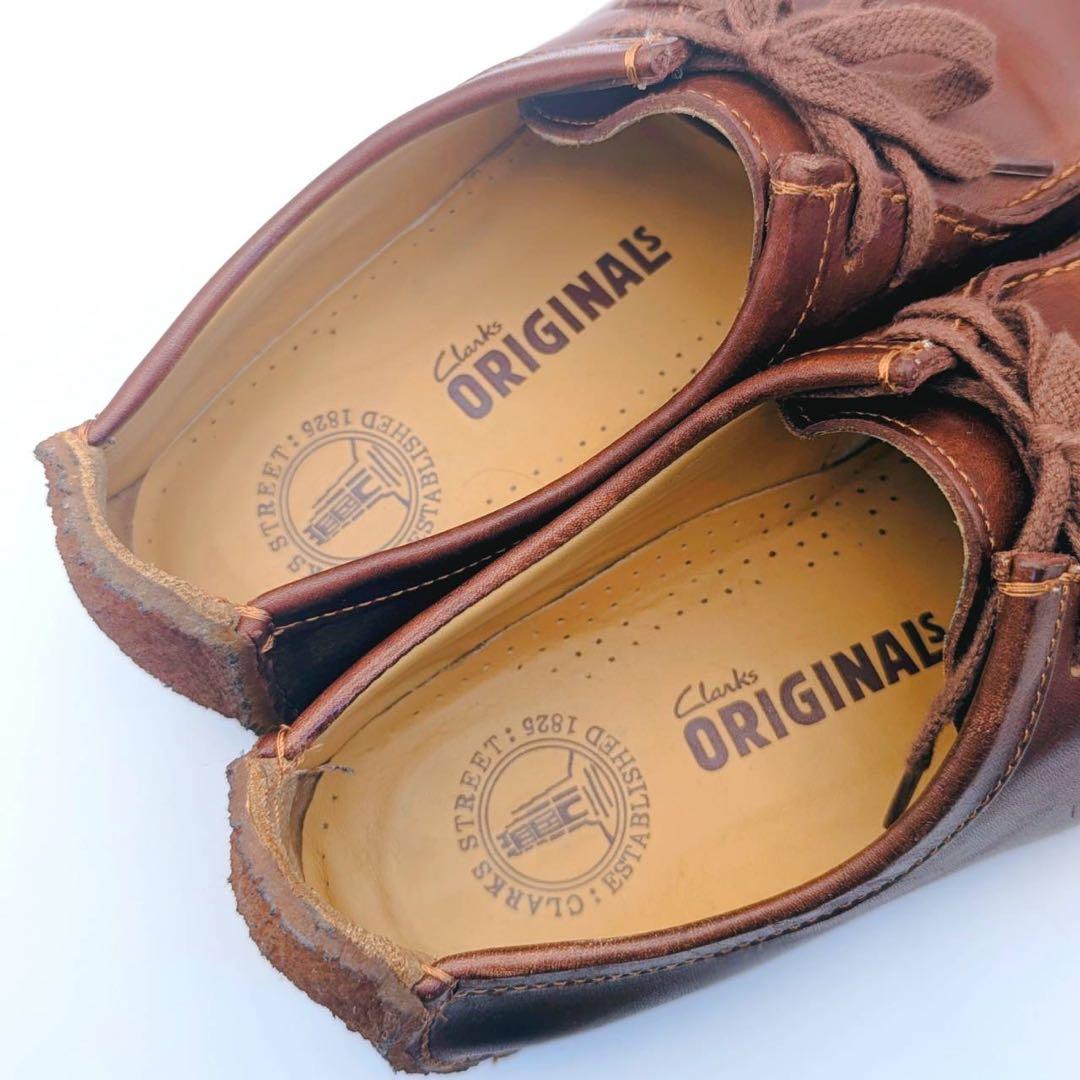 【極美品】Clarks クラークス ナタリー カジュアルシューズ ブラウン 27