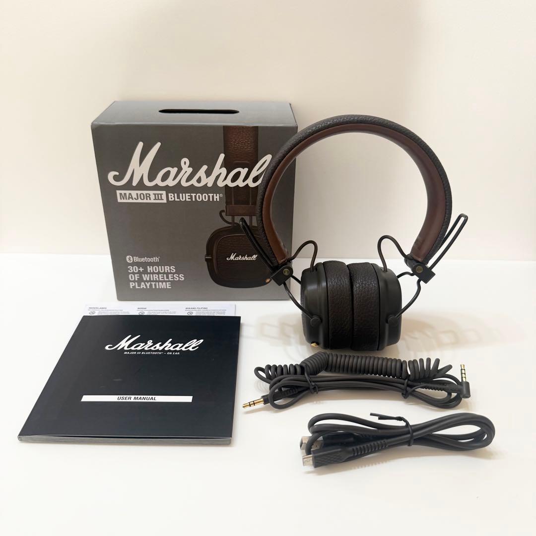 値下げ中 美品 動作品★Marshall MajorIII ヘッドフォン