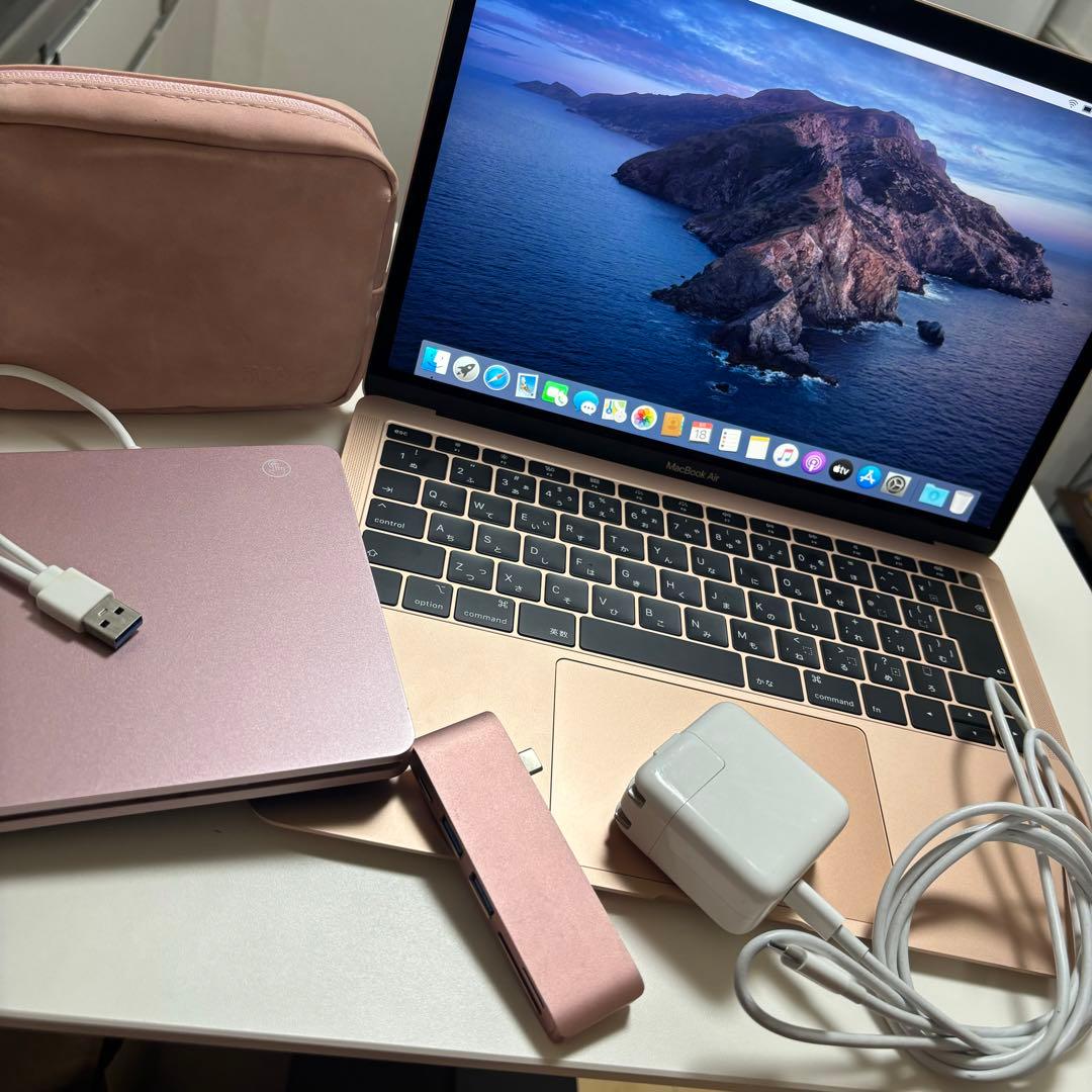 値下げ可‼️おまけ付き✨️ Apple MacBook Air ローズゴールド 本体