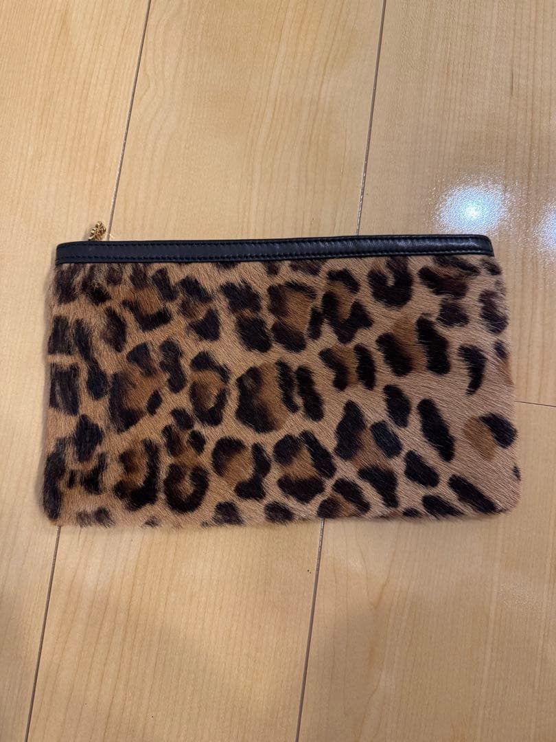 LOEWE ヒョウ柄 クラッチバッグ