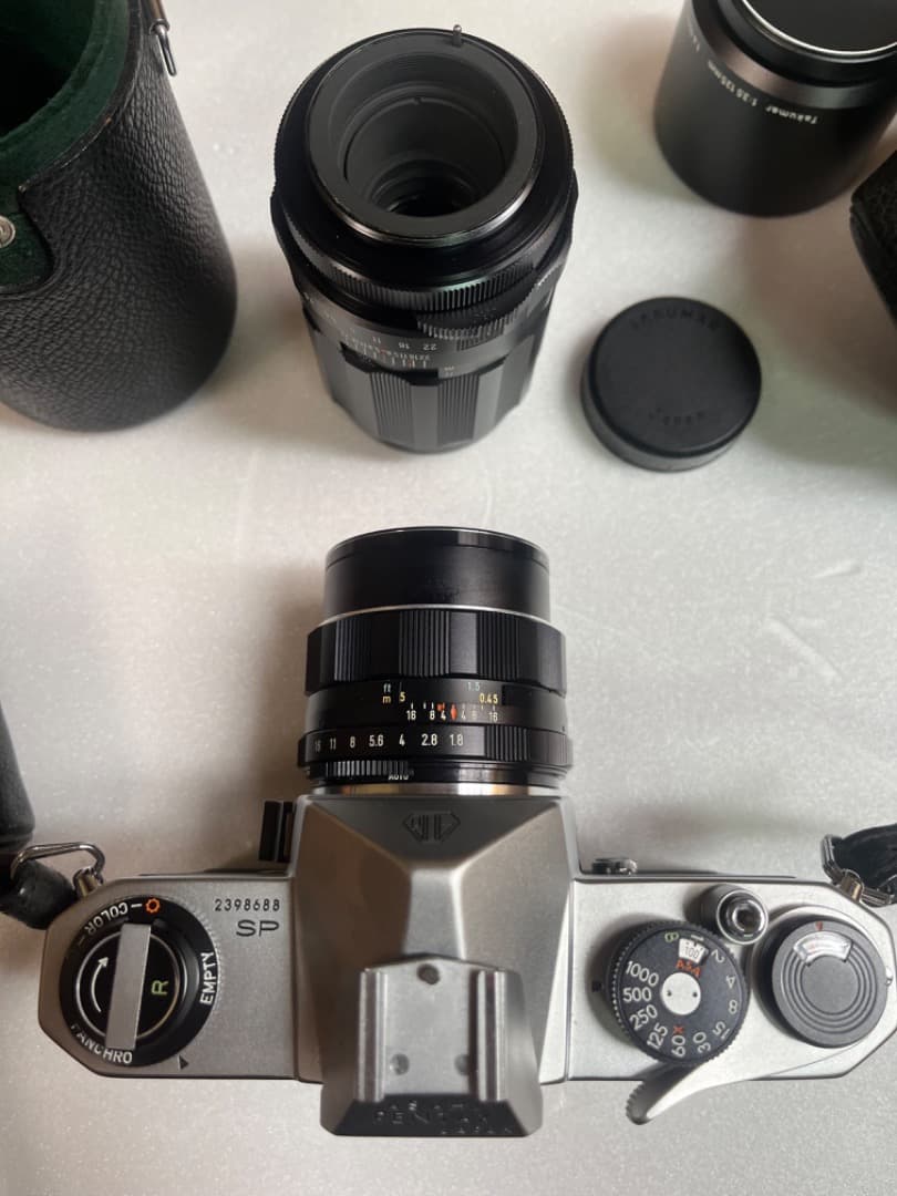 ASAHI PENTAX SPOTMATIC SP フィルムカメラ　レンズ付き