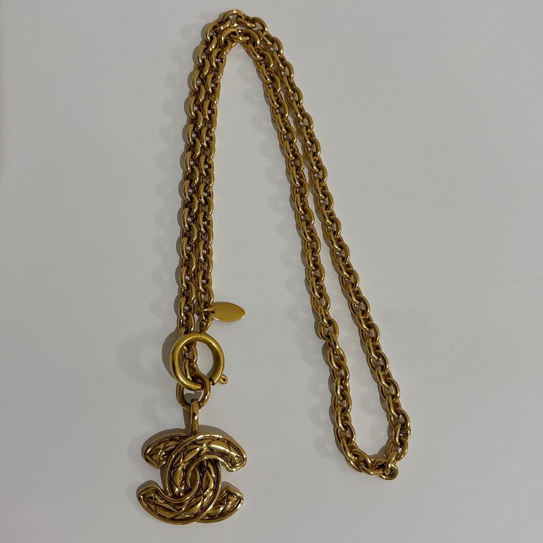 CHANEL(シャネル)ヴィンテージネックレス　CCロゴ