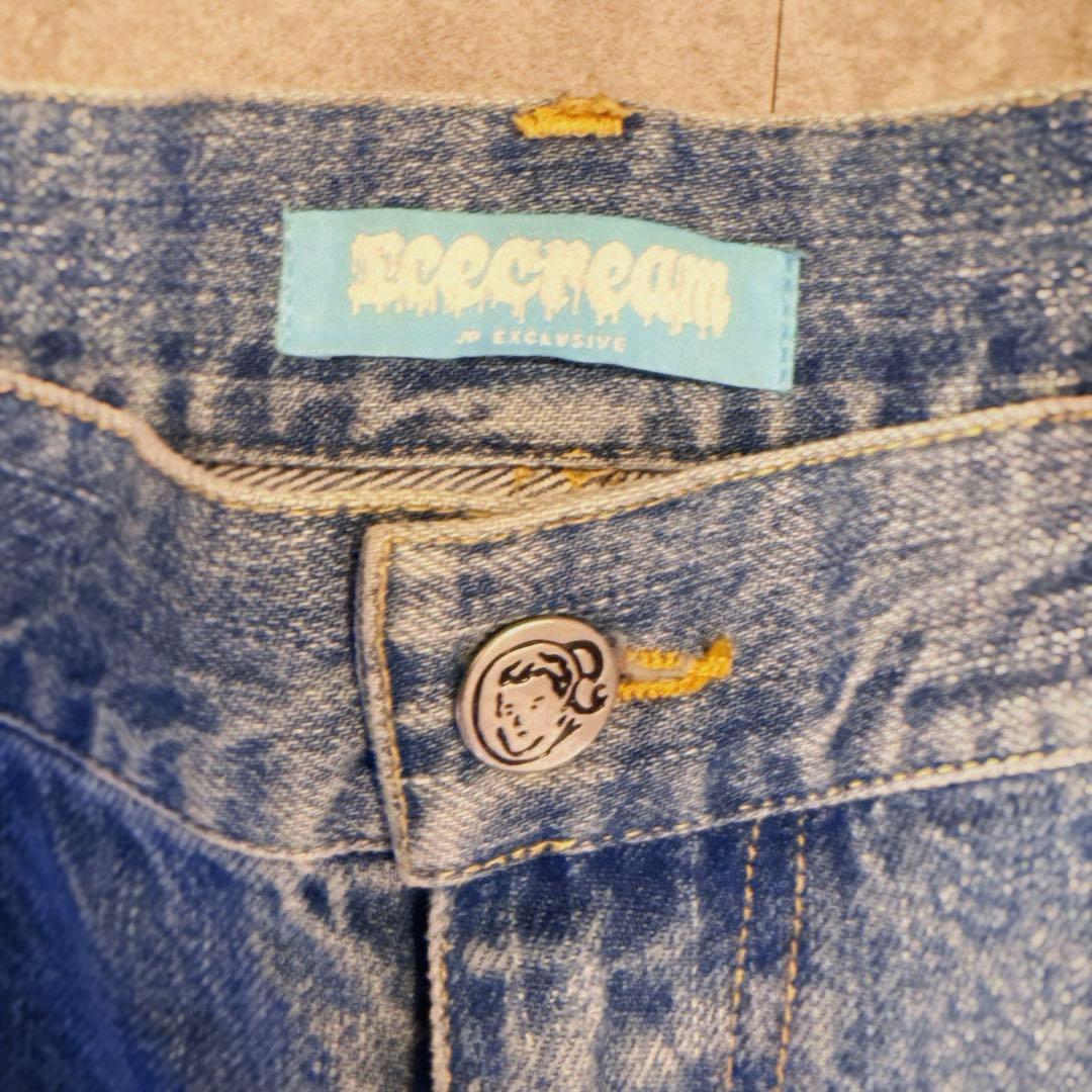 ICECREAM Running Dog Y2K バギーデニム/太めデニム