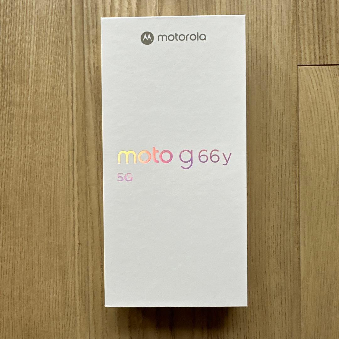 【未使用】moto g 66y 5G