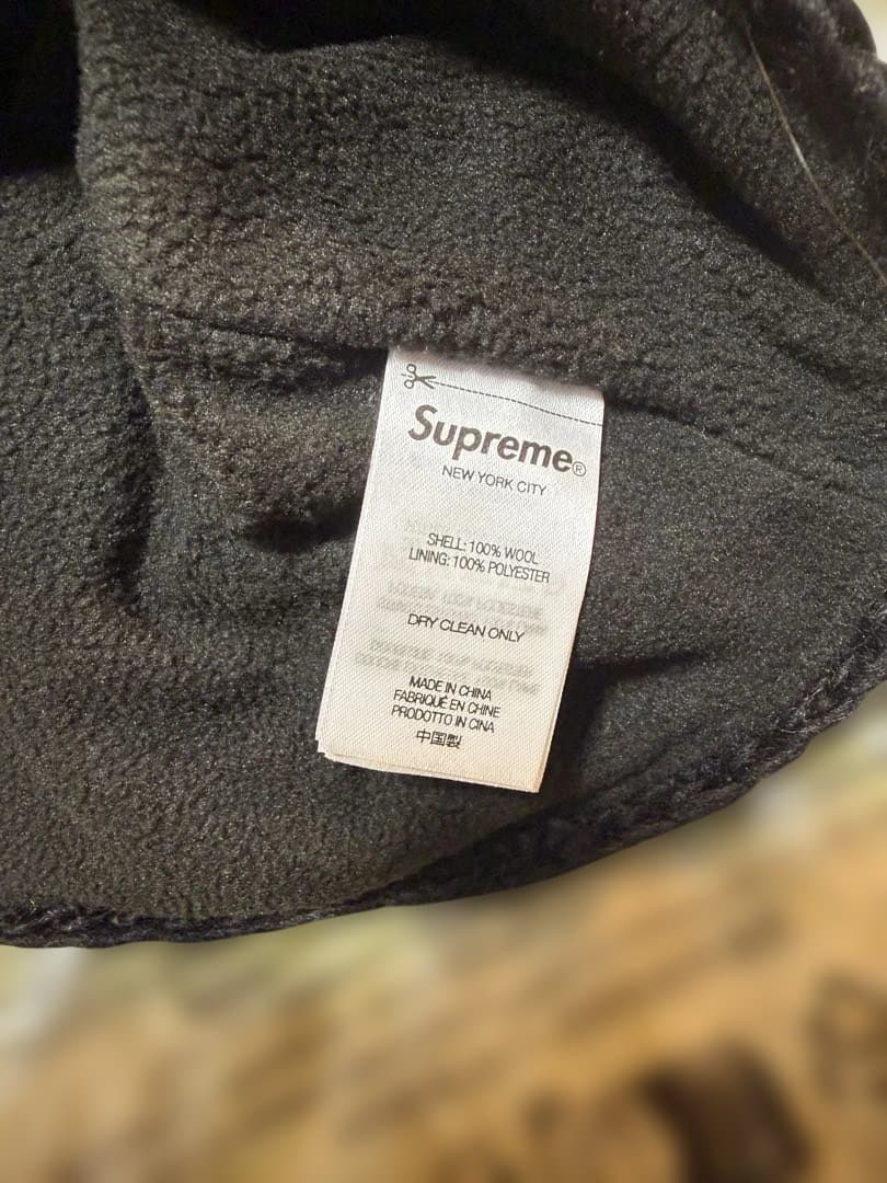 Supreme 花柄刺繍 ニット帽