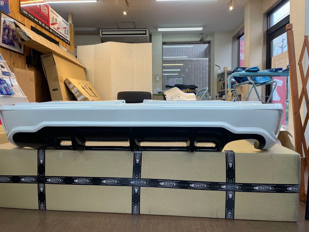 エムテクノ ハイエース リアバンパー M.T.S.STYLE-S Ver.2