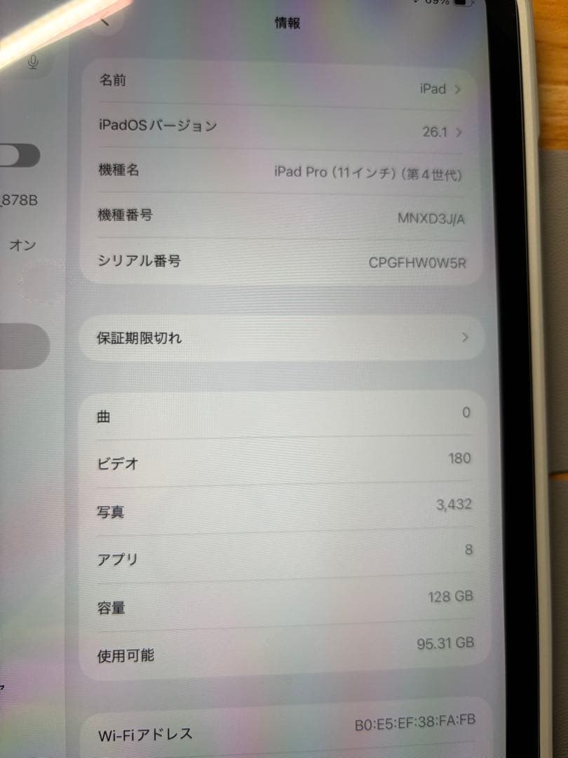 iPad Pro 11インチ M2 (第4世代) 2022 フルセット